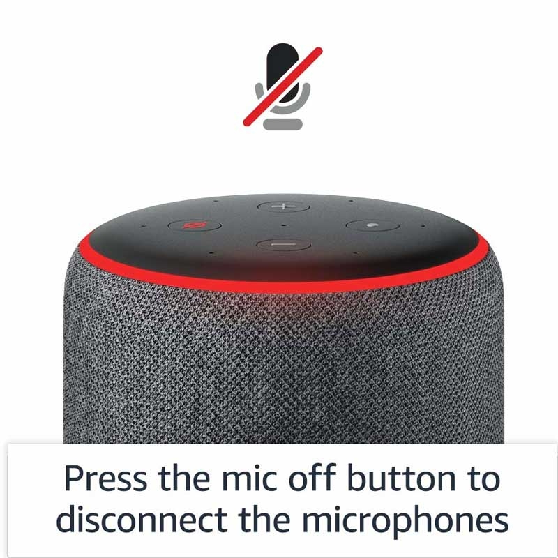 Amazon Echo (3. Generation) anthrazit Stoff