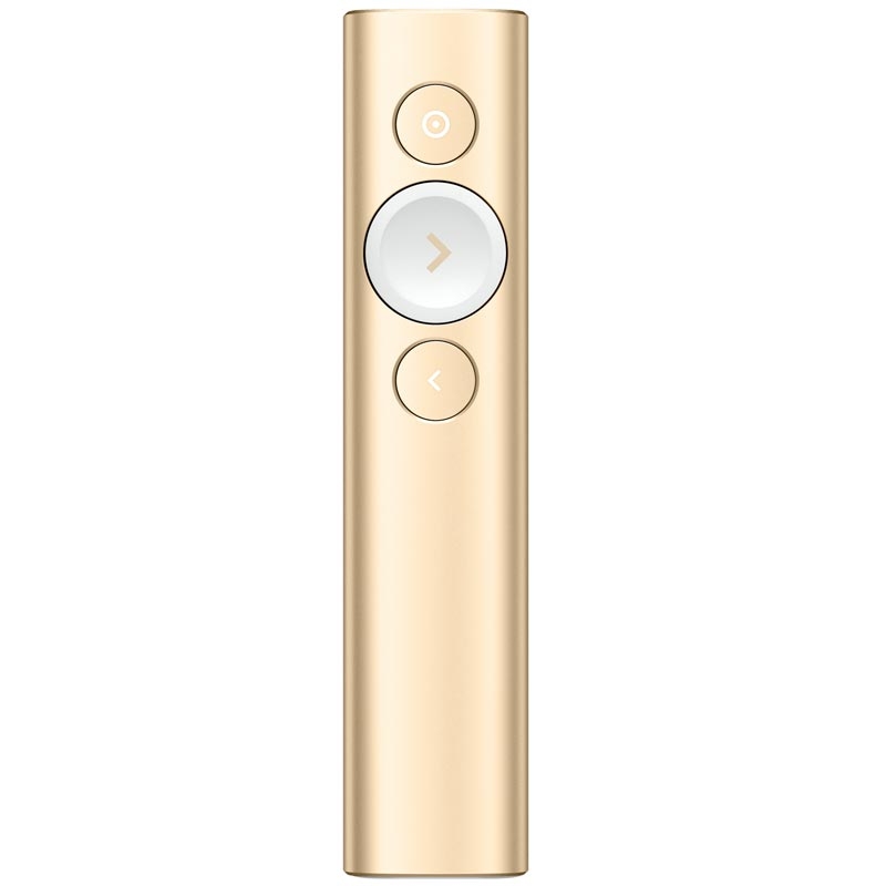 Logitech Spotlight Kabelloses Präsentationsgerät gold