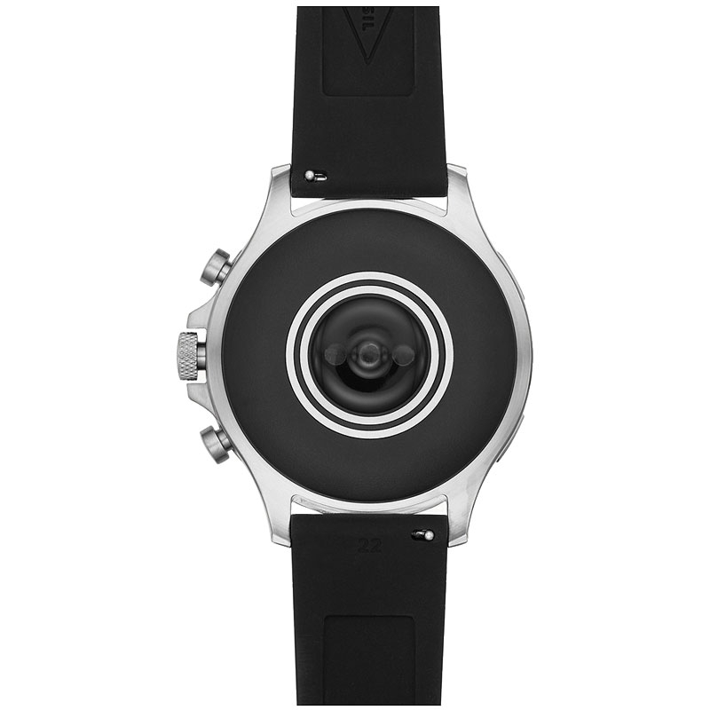 Fossil GARRETT FTW4041 Edelstahl/Silikon-Smartwatch black