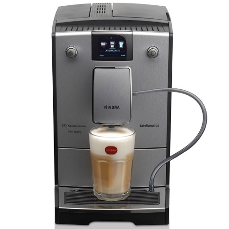 Nivona CafeRomatica 769 Kaffeevollautomat Silver Line/Chrom