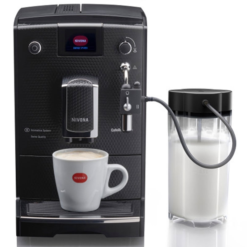 Nivona CafeRomatica 680 Kaffeevollautomat Black Cube/Chrom