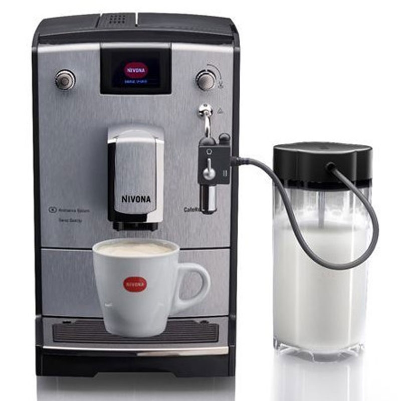 Nivona CafeRomatica 670 Kaffeevollautomat Silver Line/Chrom