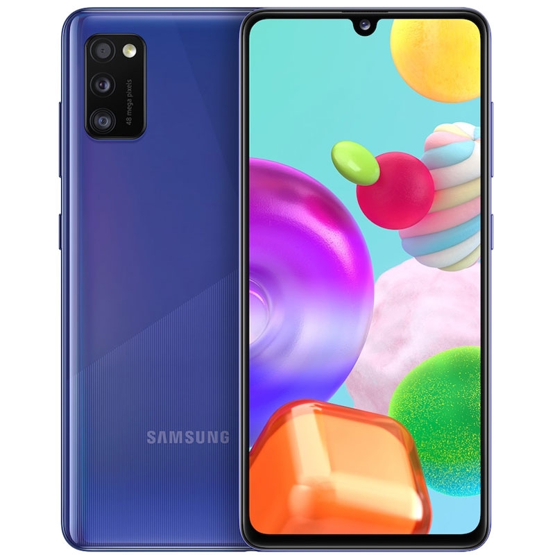 Samsung Galaxy A41 64GB Smartphone blau Android 10
