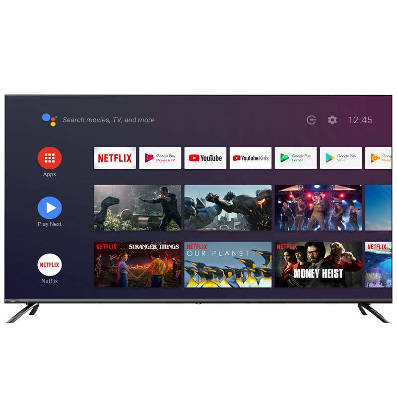 CHiQ U55H7S Android Frameless 138 cm (55 Zoll) 4K-LED-TV