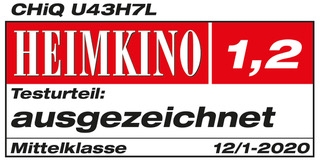 CHiQ U43H7L Frameless 108 cm (43 Zoll) 4K-LED-TV