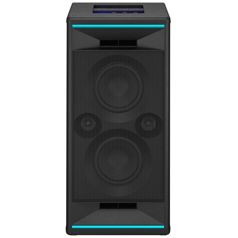 Pioneer Club 7 Bluetooth Lautsprecher schwarz LED Frontbeleuchtung