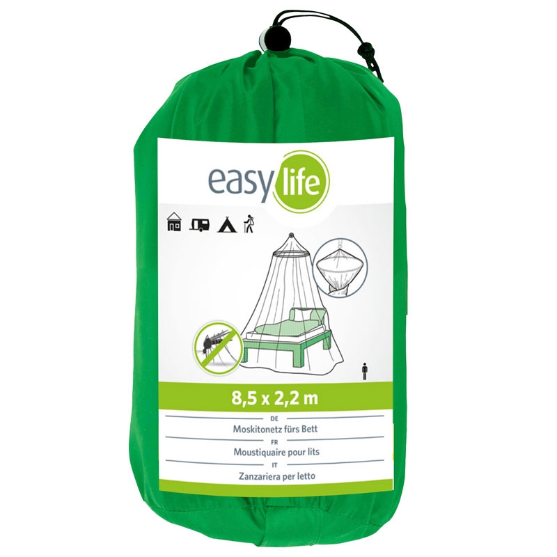 easy life Insektenschutz-A-Moskitonetz Single 8,5 x 2,2 m weiß