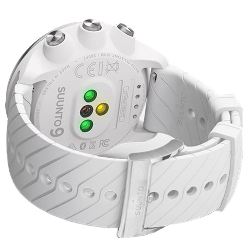 Suunto 9 Multisport-GPS-Uhr weiß