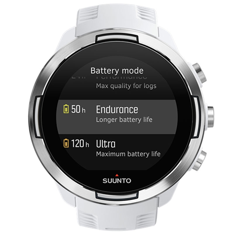 Suunto 9 baro Multisport-GPS-Uhr weiß