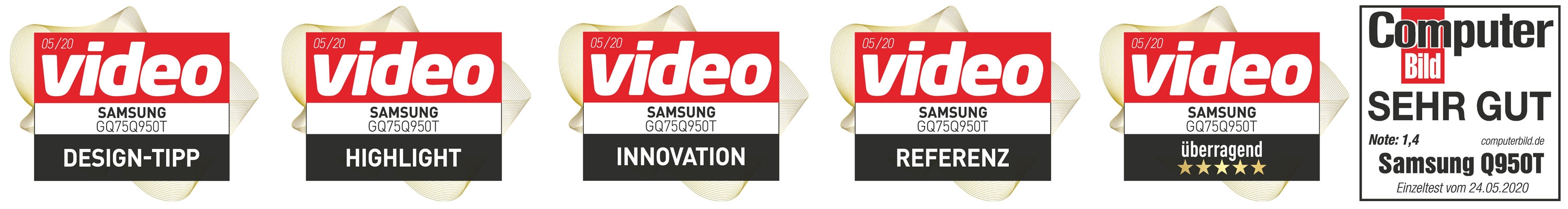 Samsung GQ75Q950TSTXZG 189cm (75 Zoll) 8K-QLED-TV