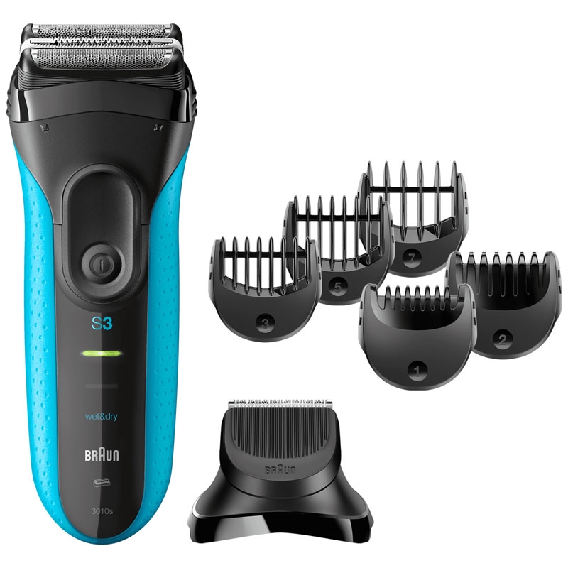Braun Series 3 3010 BT Shave&Style - 3in1 Rasierer mit 5 Aufsätzen