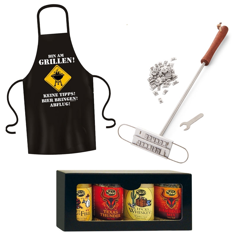 Grillbox "Gute Zeit zu Hause"