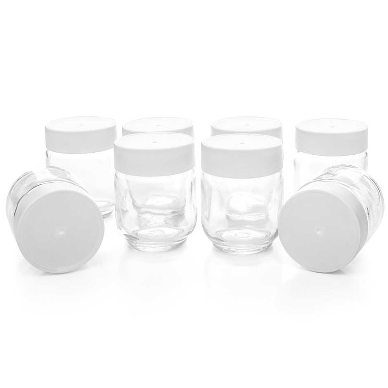 Rommelsbacher JG 8 Portionsgläser für JG 40 Joghurtbereiter ( 8 Stück)