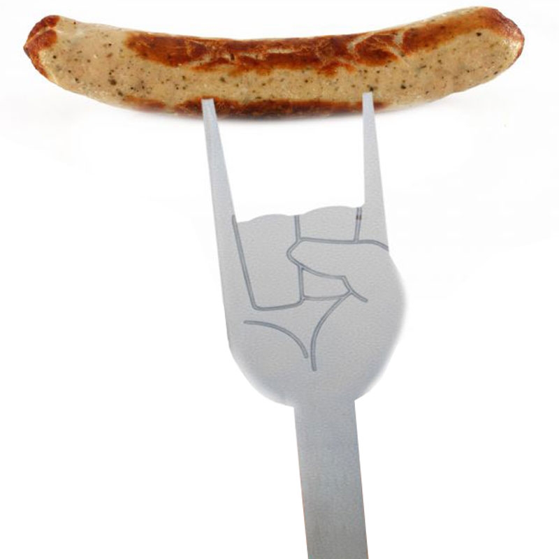 Grillgabel Metal Hand