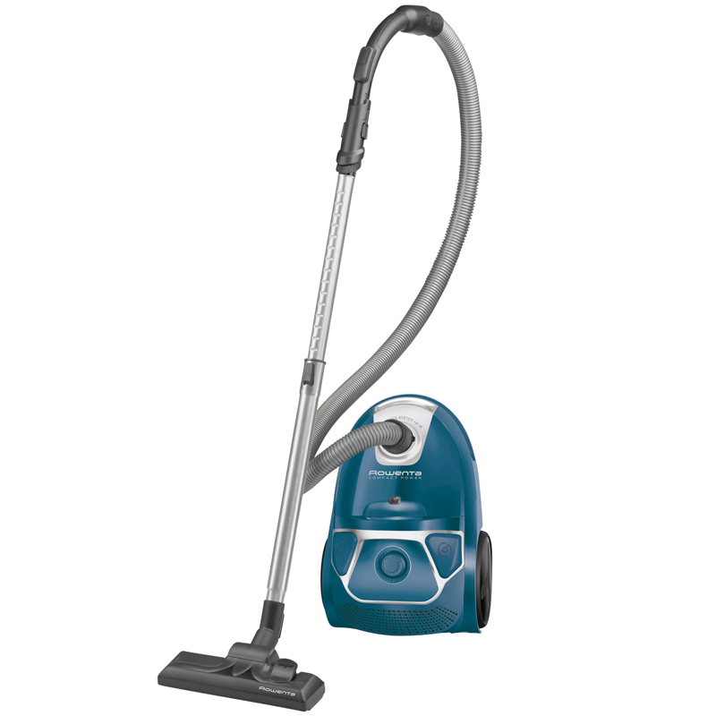 Rowenta RO3950 Compact Power Bodenstaubsauger mit Beutel blau