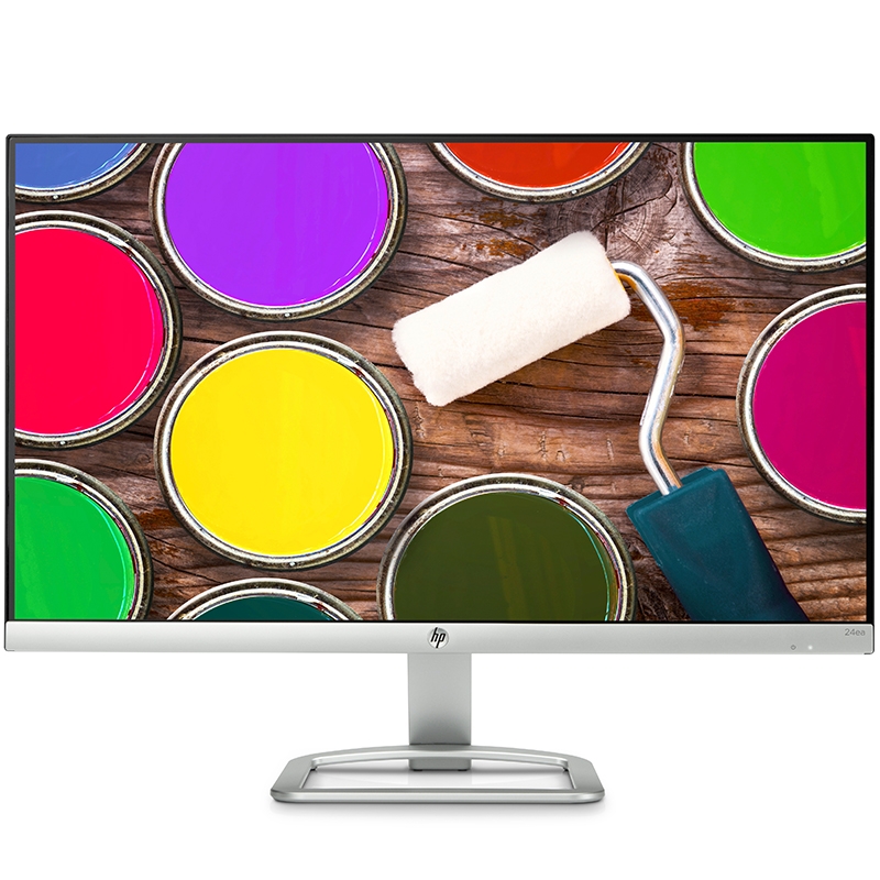 HP 24ea X6W26AA 60,96 cm (24 Zoll) Monitor silber/weiß (B-Ware)