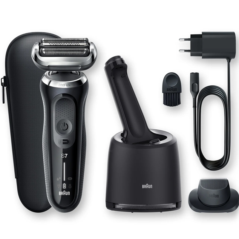 Braun Series 7 70-N7200cc Elektrorasierer schwarz mit Reinigungsstation