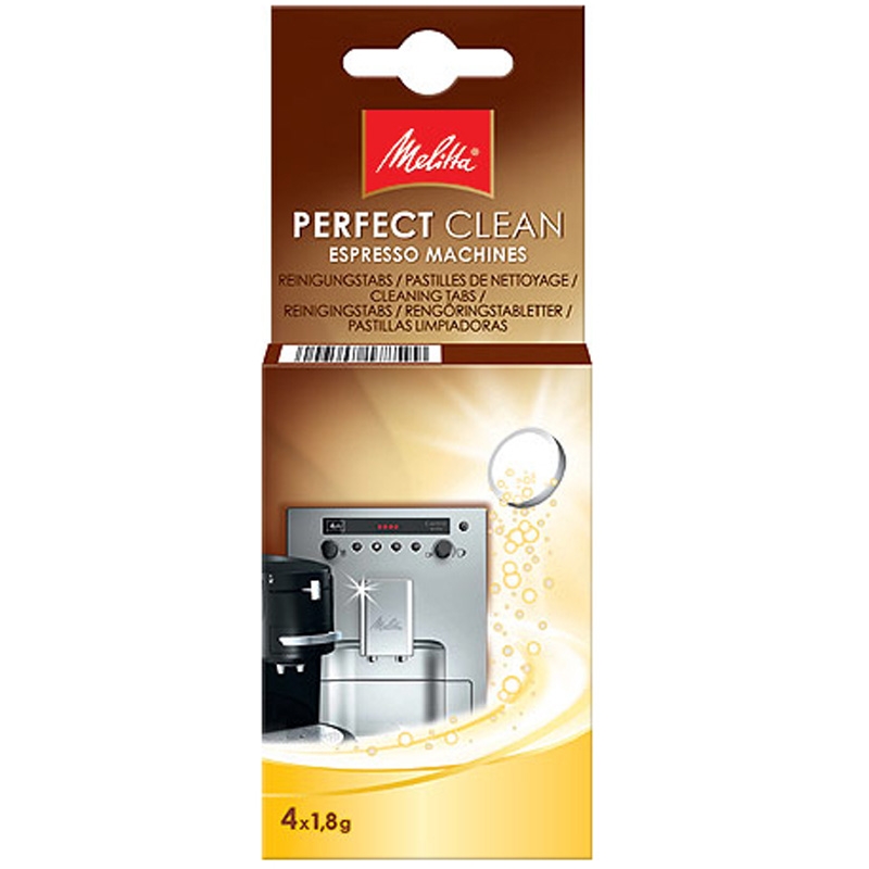 Melitta 178599 Perfect Clean Reinigungstabs für Kaffeevollautomaten und Espresso