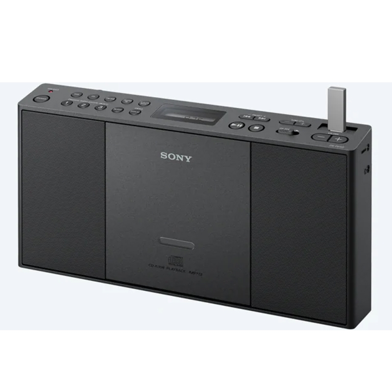 Sony ZS-PE60 Tragbarer Radio/USB/Radio/MP3/CD Recorder schwarz