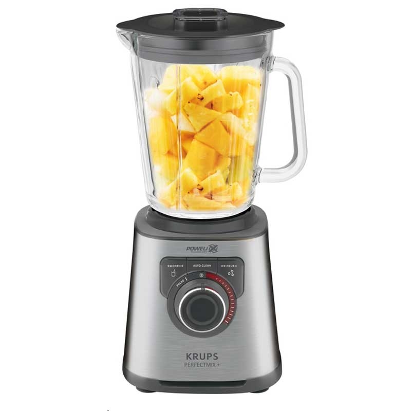 Krups KB 403D High Speed Standmixer Perfect Mix+ dunkelgrau/silver