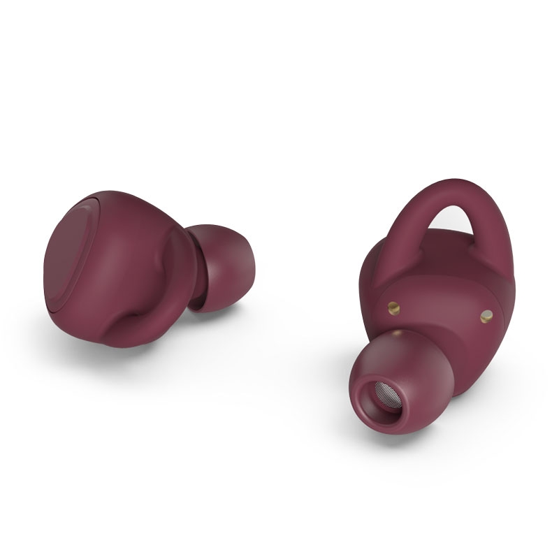 Hama Bluetooth®-Kopfhörer LiberoBuds In-Ear Full Wireless mit Ladestation rot