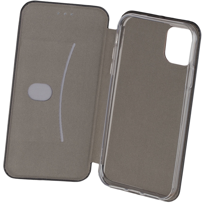 Peter Jäckel COMMANDER Book Case CURVE für Apple iPhone 12/12 Pro Black