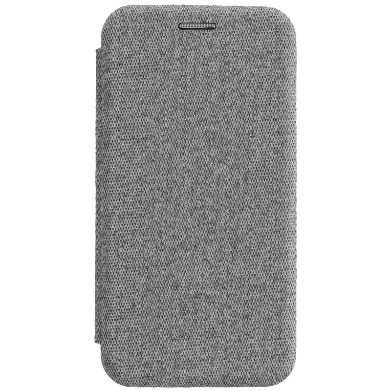 Peter Jäckel COMMANDER Book Case CURVE für Apple iPhone 12 Mini Suit Elegant Gray