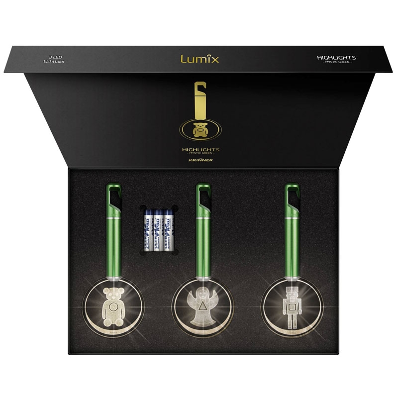 Krinner Lumix Highlights 3D-Acrylglastaler Mystic Green (2.Wahl)