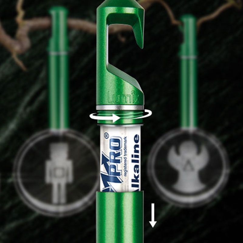 Krinner Lumix Highlights 3D-Acrylglastaler Mystic Green (2.Wahl)