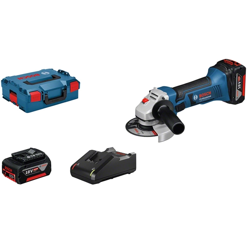 Bosch GWS 18-125 V-LI Winkelschleifer inkl 2x Akku