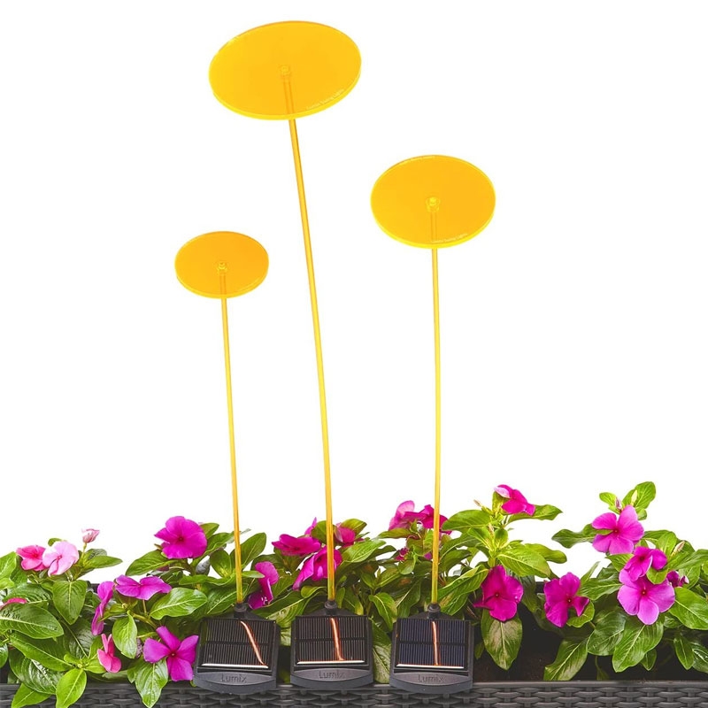 Krinner Lumix Swing Lights S LED-Solarleuchte Orange