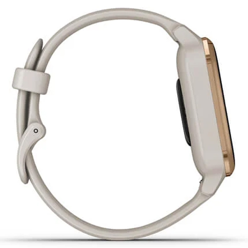 Garmin Venu SQ Music GPS-Fitness-Smartwatch beige/roségold