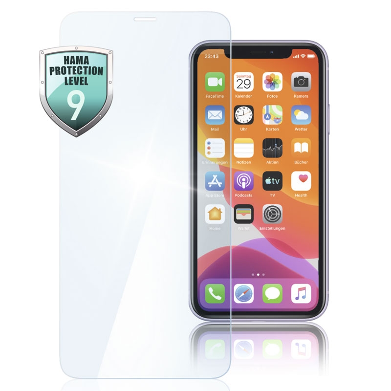 Hama Echtglas-Displayschutz "Premium Crystal Glass" für Apple iPhone 12 mini