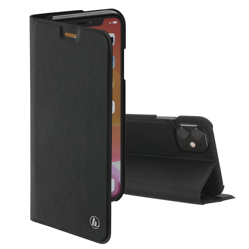 Hama Booklet "Slim Pro" für Apple iPhone 12 mini, Schwarz