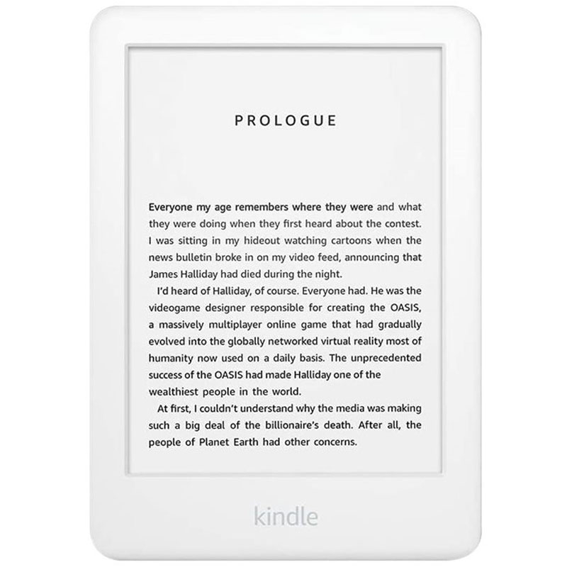 Amazon Kindle 2019 8GB eReader Wi-Fi mit Spezialangeboten weiß