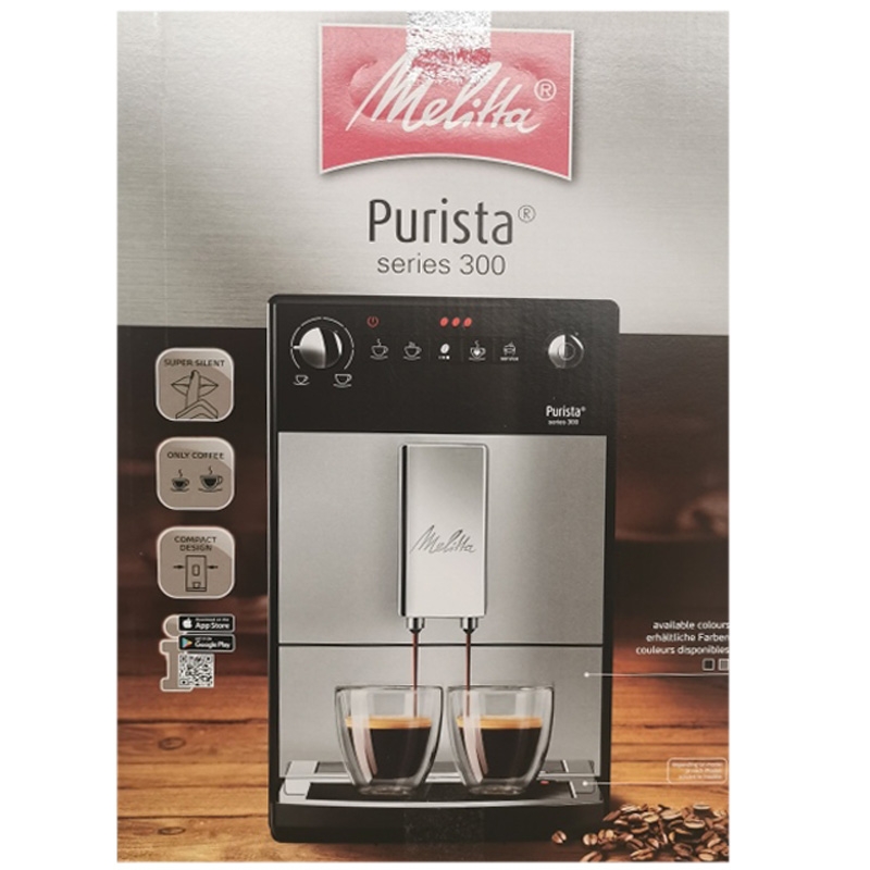 Melitta Purista F 230-102 Kaffeevollautomat schwarz (2. Wahl)