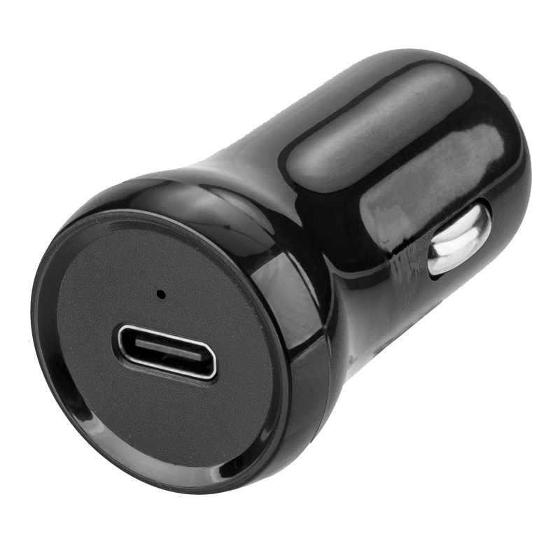 Peter Jäckel USB Typ-C KFZ-Charger 18W Black