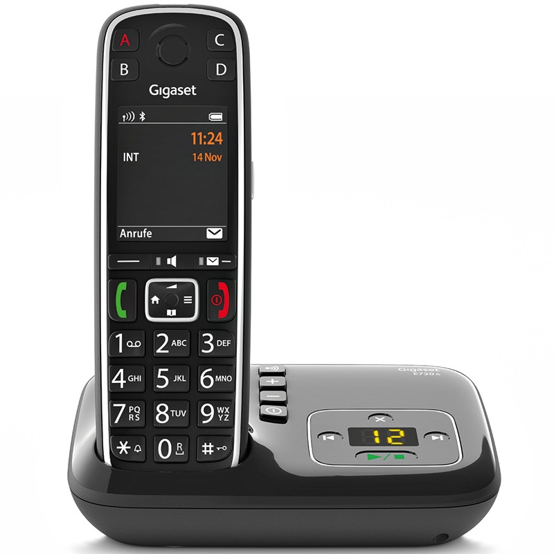 Gigaset E720 A Schnurlostelefon schwarz (2.Wahl)