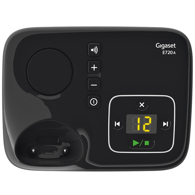 Gigaset E720 A Schnurlostelefon schwarz (2.Wahl)