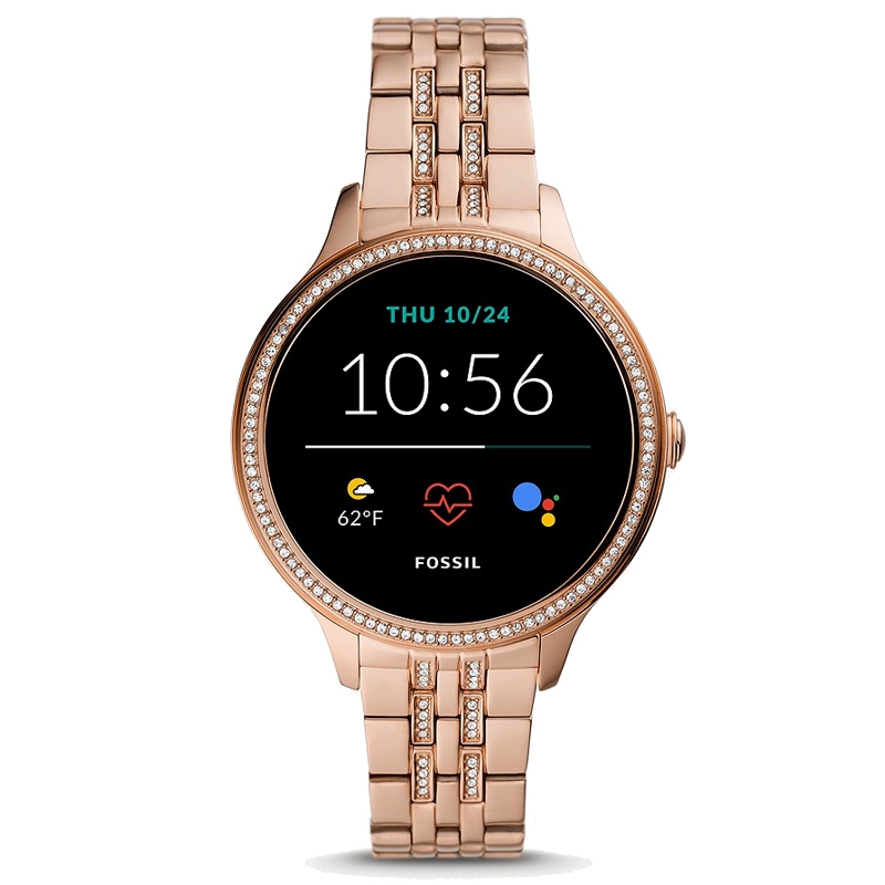 Fossil FTW6073 Gen 5E Smartwatch Edelstahl rosegold
