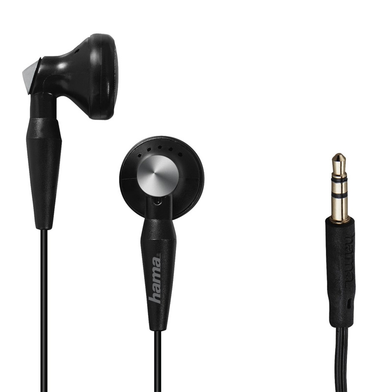 Hama Kopfhörer Basic4Music In-Ear Kopfhörer Schwarz
