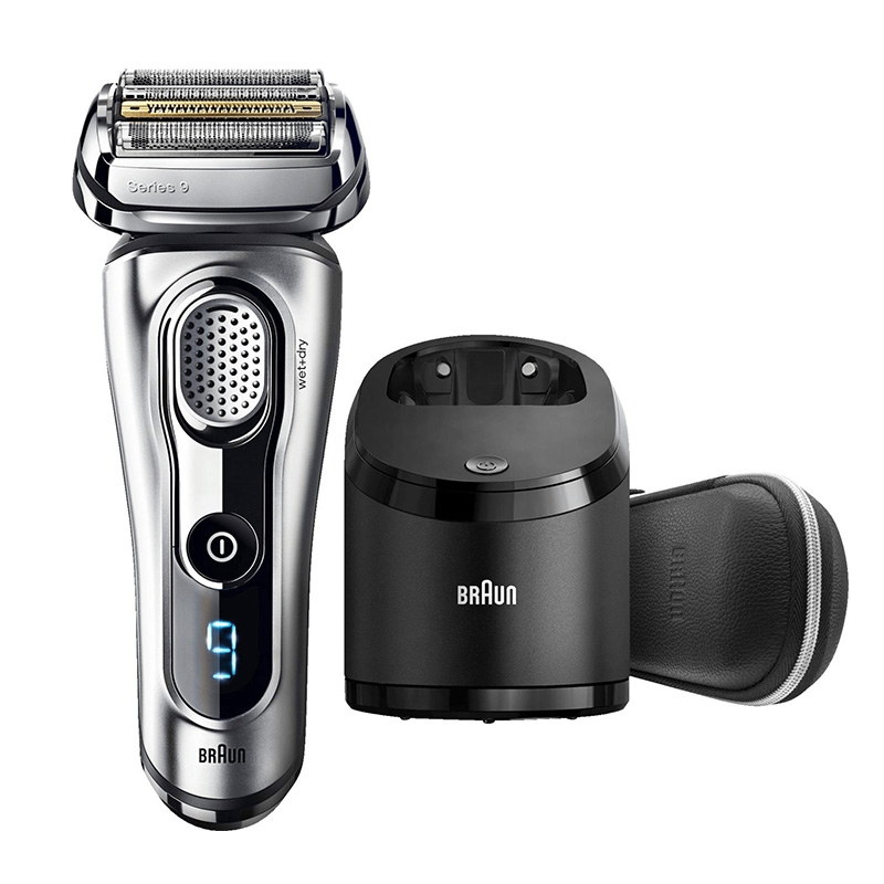 Braun Series 9 9291cc Elektrischer Rasierer inkl. Reinigungsstation und Reiseetui