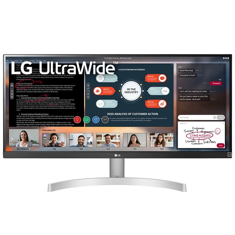 LG 29WN600-W 73,7 cm (29 Zoll) LED-Monitor