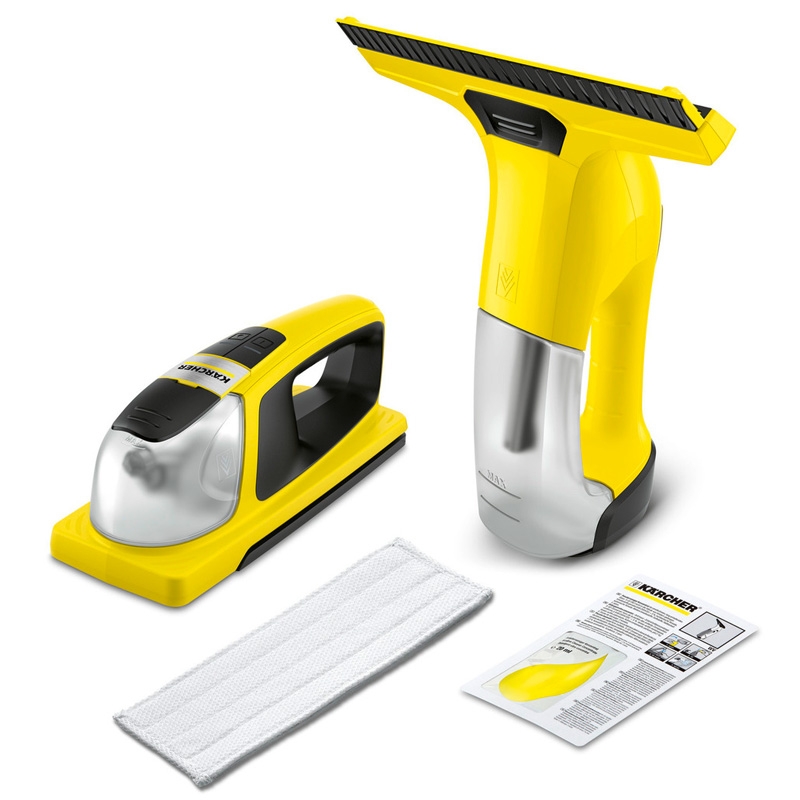 Kärcher WV 6 + KV 4 Set: Akku-Fenstersauger WV 6 und Akku-Wischer KV 4