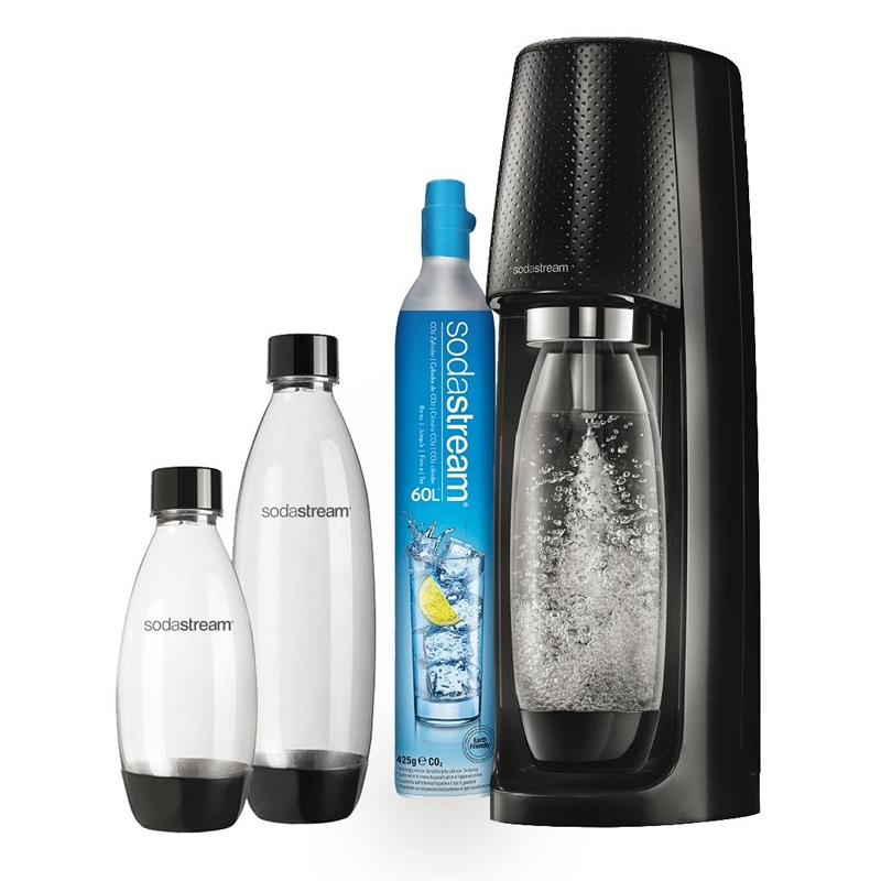 SodaStream Spirit Mega Pack schwarz