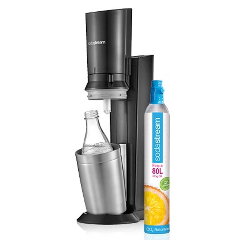 SodaStream Crystal titan/schwarz