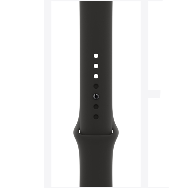 Apple Watch SE LTE Space Grau 40mm Sportarmband Schwarz