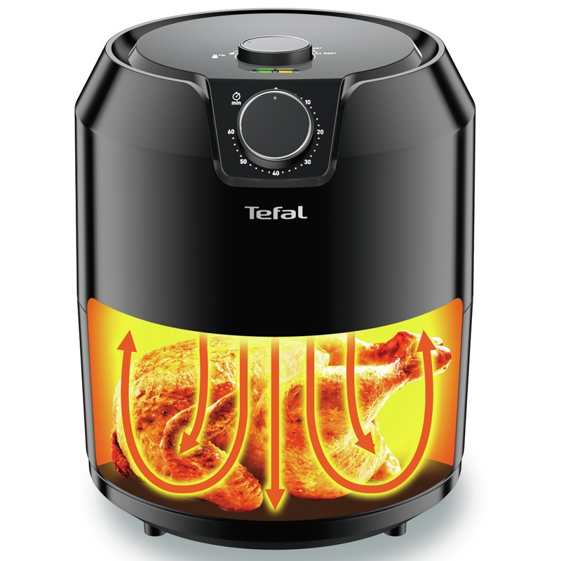 Tefal Easy Fry Classic EY2018 Heißluftfritteuse schwarz B-Ware (neutrale Verpackung)