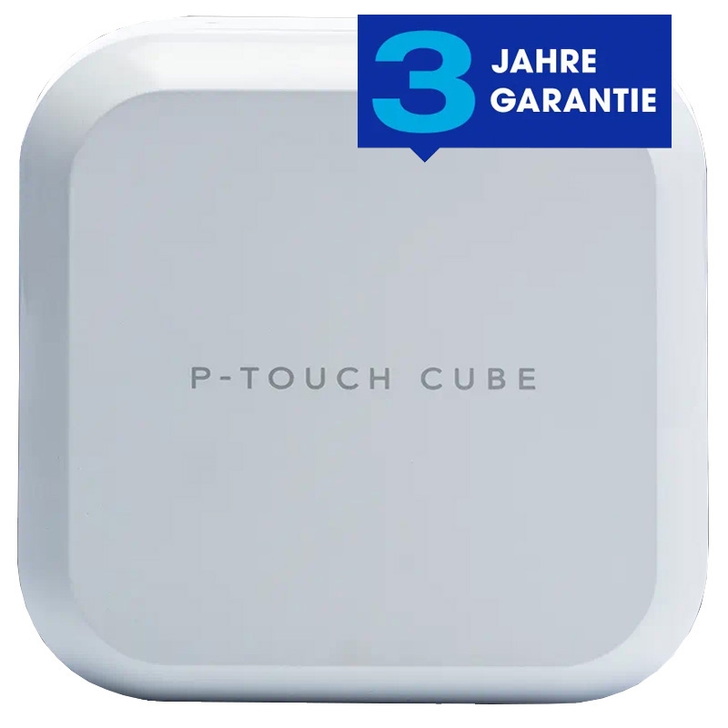 Brother P-Touch PT-P710BTH Startpaket Cube Beschriftungsgerät weiß