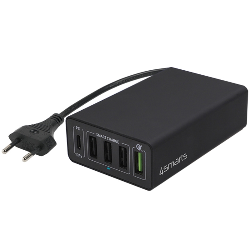 4smarts Netzladestation VoltPlug PPS 60W QuickCharge